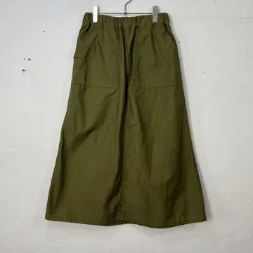 Y138)NARU  스커트 앞 포켓 카키 하의