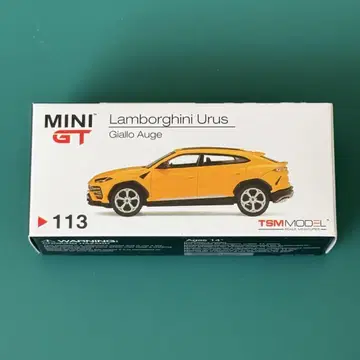 MINI GT 람보르기니 우루스 Giallo Auge #113