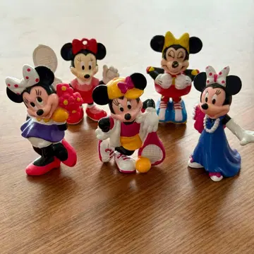 희귀 레어 빈티지 미니 피규어 6체 세트