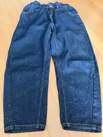 ZARA 페이퍼백 팬츠 데님 40