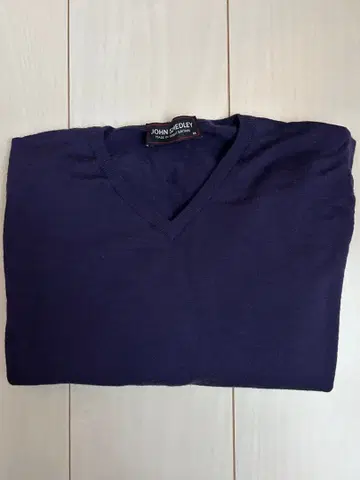 새상품급 JOHN SMEDLEY 존스메들리 M 니트 스웨터 퍼플