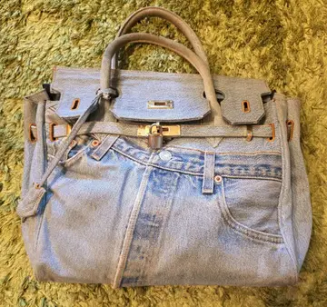 빈티지 데님 핸드백 Levi's 택 포함