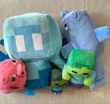 Minecraft 봉제 인형 세트