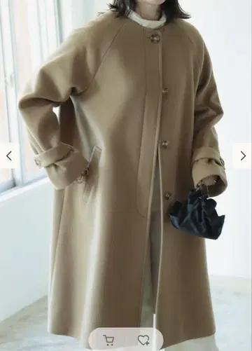 B:MING by BEAMS 울 노카라 코트