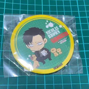 미개봉 새상품 GANGSTA. 남코 한정판 니콜라 캔뱃지 레어