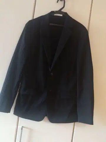 CK CALVIN KLEIN 블랙 테일러드 자켓