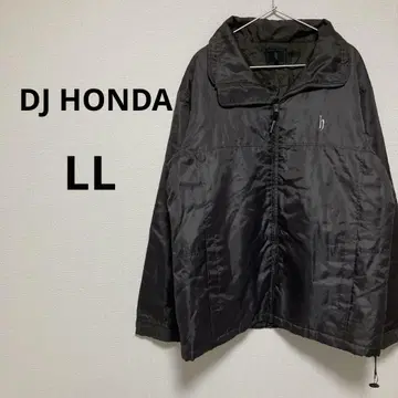 DJHONDA 남성용 나일론 자켓 점퍼 그레이 긴 길이 LL XL