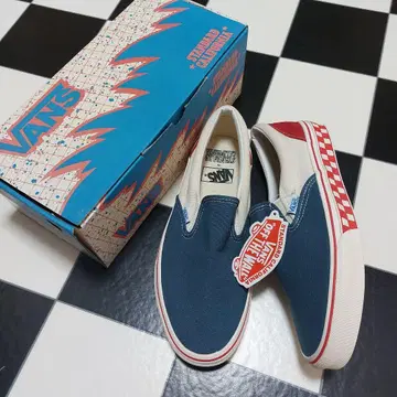새상품 vans 스태카리 슬립온 체커