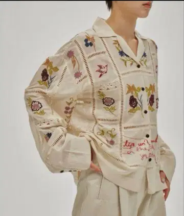 TODAYFUL Embroidery Patchwork Shirts
