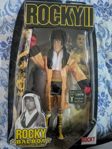 록키 II 록키 발보아 피규어