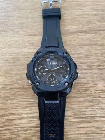 G-SHOCK 블랙 GST-W100G 솔라
