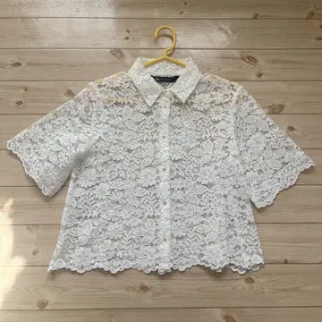 ZARA 자라 레이스 셔츠