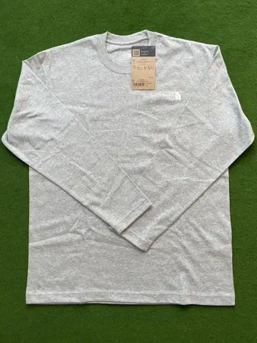 THE NORTH FACE NT82032 그레이 긴팔 티셔츠