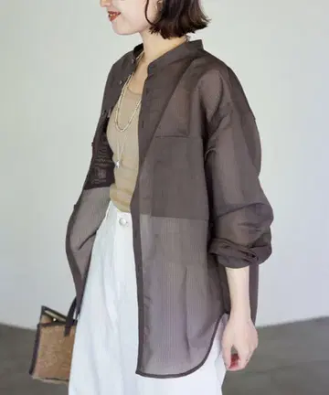 새상품급 SLOBE IENA 긴팔 블라우스