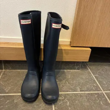 HUNTER 장화 네이비 UK5
