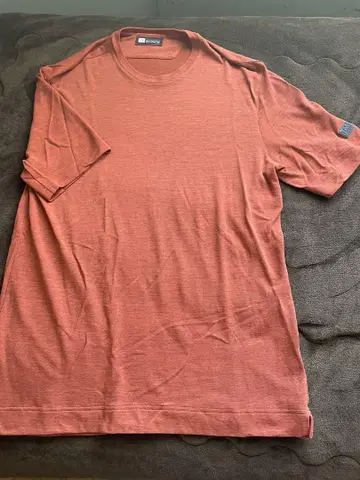 Zegna Techmerino 오렌지 T셔츠