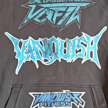 Vanquish fitness Grunge Washed Black