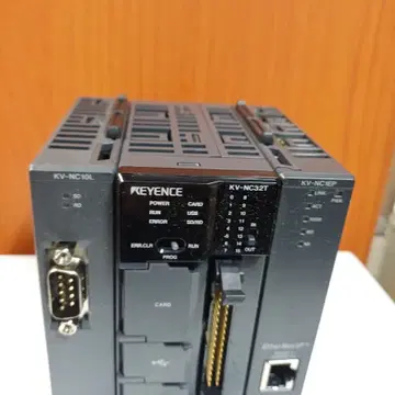 その他 KEYENCE KV-NC32T PLC Base unit 32-point type Input: 16 points, output: 16 points