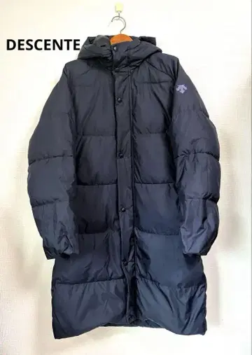 DESCENTE 데상트 다운 벤치 코트 네이비 S
