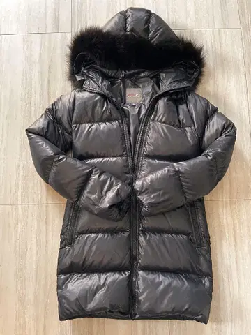 DUVETICA 블랙 다운 자켓 38