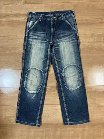 일본제 데님 모토크로스 팬츠 쿠라시키 바이커 팬츠 30 빈티지