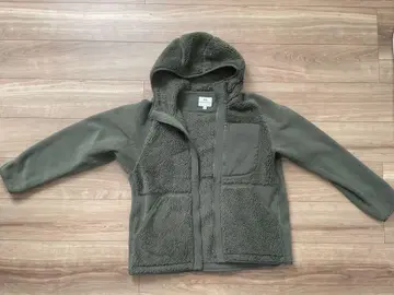 UNIQLO 올리브 그린 플리스 자켓