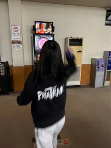 PHATRNK 블랙 후드티 후드 부착