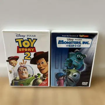 토이 스토리 2 & 몬스터즈 잉크 DVD 세트