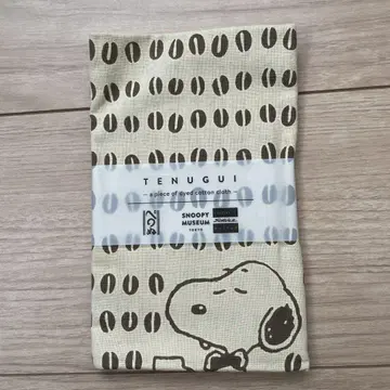 스누피 뮤지엄 한정판 수건
