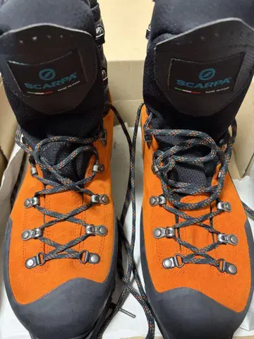 SCARPA MONT BLANC PRO 등산화 오렌지/블랙