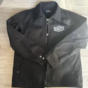 Subciety 블랙 집업 자켓