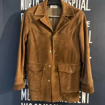 EDITION 스웨이드 브라운 자켓