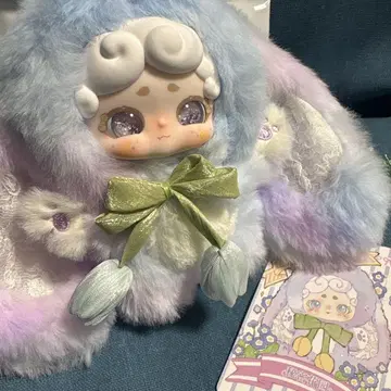 오야스미 토끼 lucky deer nai 레어 눈 보라색 파랑