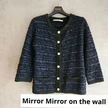 Mirror Mirror on the wall 화사한 트위드 가디건
