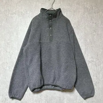 L.L.Bean 엘엘빈 플리스 풀오버 필기체 로고 빈티지