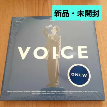 SHINee ONEW [ VOICE ] 파랑ver. 새상품 미개봉
