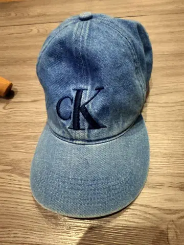 Calvin Klein 데님 야구 모자