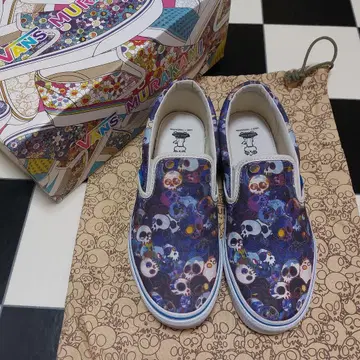 새상품급 vans vault takashi murakami 슬립온 스컬