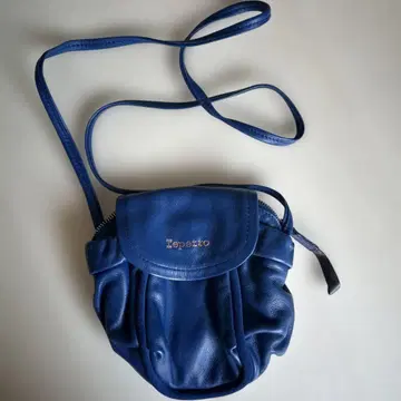 Repetto 파랑 가죽 숄더백