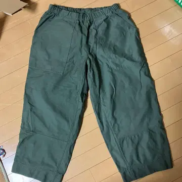 oddment 카고 팬츠 L 사이즈 올리브 그린