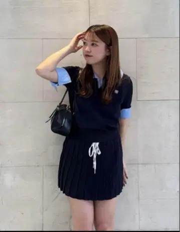 Chico 네이비 셋업