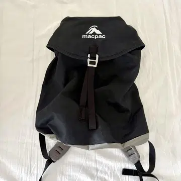 macpac 블랙 백팩 백팩