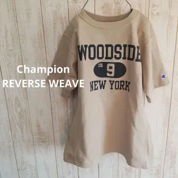 Champion 9.4온스 저지 리버스 위브 염료 침투 프린트 T셔츠