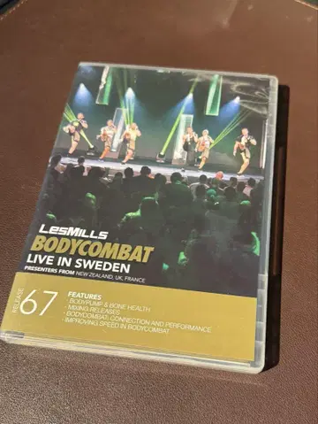 BODY COMBAT 67 DVD / CD LES MILLS
