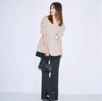 프레이 아이디 FRAY ID 페플럼 니트