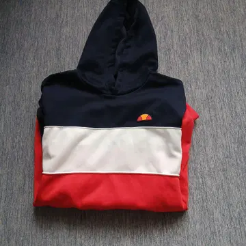 ellesse 컬러 블록 후드티
