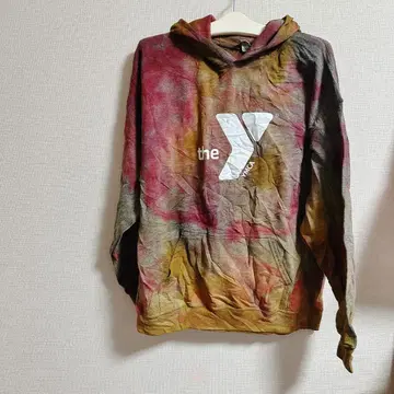 YMCA 멀티 컬러 후드 부착 후드티