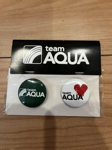 Aqua Timez FC 한정판 캔뱃지 team AQUA