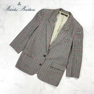 새상품급 브룩스브라더스 체크 무늬 테일러드 자켓 사이즈 7*HD803