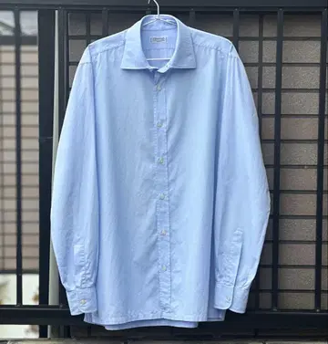 [ 명품 도감 ] Charvet 라이트 블루 긴팔 셔츠